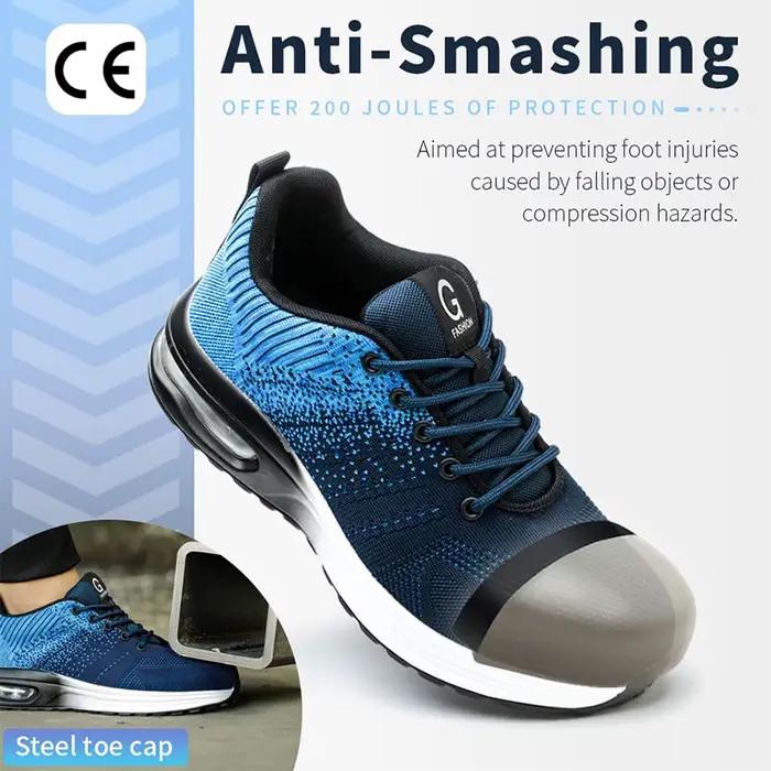 Chaussures de travail à bout en acier pour hommes et femmes