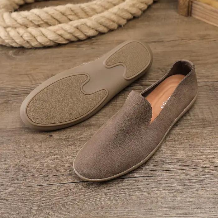 Gris hommes chaussures décontractées italien