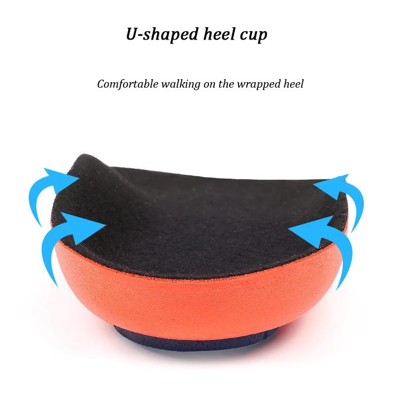 Semelles plantaires Fascia Super Absorption des chocs Haute élasticité Courir Demi-coussin Soutien d